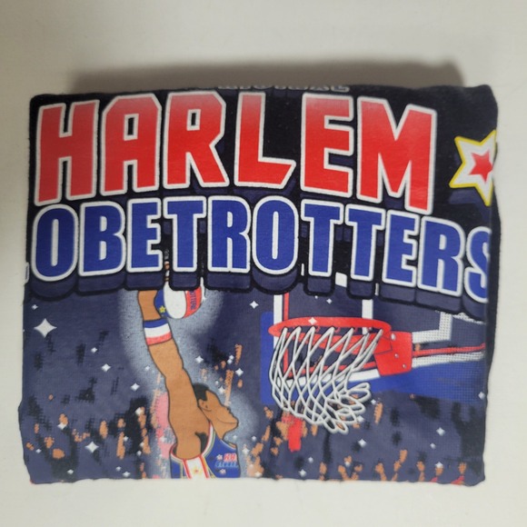 Champion Harlem Globetrotters World‎ Tour Tshirt Size S Double Sided Graphic Tee - Picture 9 of 9
